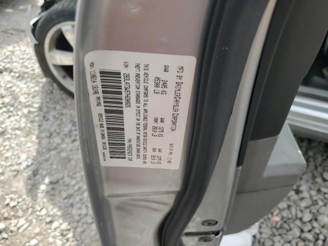 2B3LA73W97H690826 - 2007 DODGE CHARGER SRT-8 SILVER photo 12