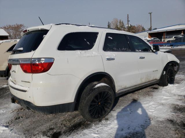 1C4SDJET8DC680918 - 2013 DODGE DURANGO CITADEL WHITE photo 3