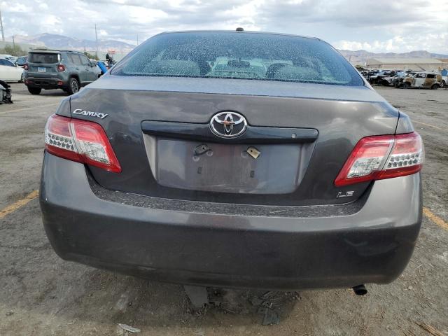 4T4BF3EK3BR205974 - 2011 TOYOTA CAMRY BASE GRAY photo 6