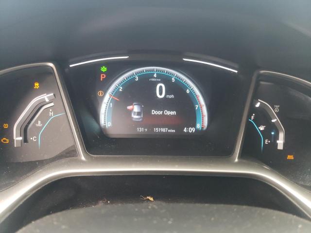 19XFC1F3XHE004357 - 2017 HONDA CIVIC EX BLACK photo 9