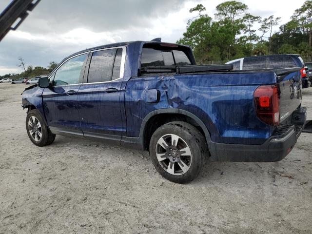 5FPYK3F50KB044982 - 2019 HONDA RIDGELINE RTL BLUE photo 2