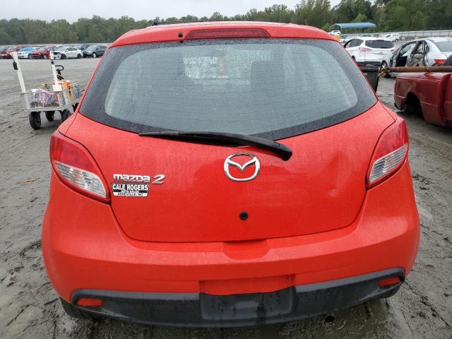 JM1DE1KY0C0142042 - 2012 MAZDA MAZDA2 RED photo 6