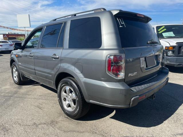 5FNYF28598B007393 - 2008 HONDA PILOT EXL GRAY photo 3