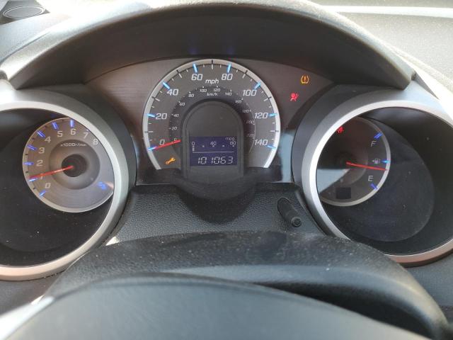 JHMGE884X9S075262 - 2009 HONDA FIT SPORT ORANGE photo 9