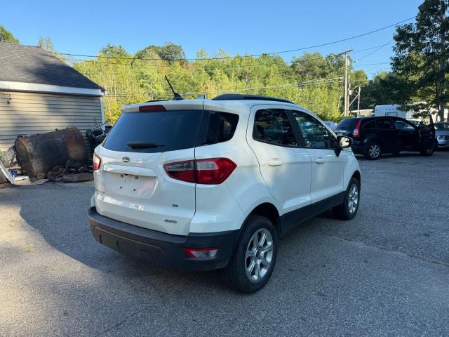 MAJ6S3GL6LC345550 - 2020 FORD ECOSPORT SE Blanc photo 4
