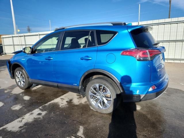 JTMRJREV5JD177988 - 2018 TOYOTA RAV4 HV LE Blau Foto 2