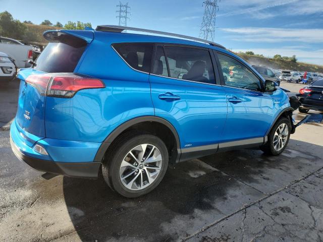 JTMRJREV5JD177988 - 2018 TOYOTA RAV4 HV LE Blau Foto 3