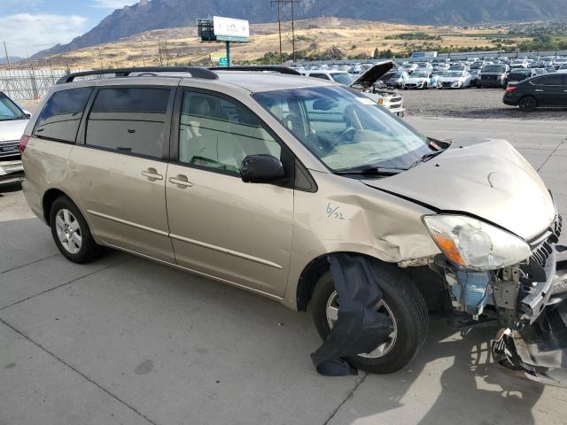 5TDZA23C14S157366 - 2004 TOYOTA SIENNA CE TAN photo 4