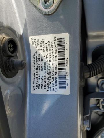 2HGFC2F72GH570655 - 2016 HONDA CIVIC EX SILVER photo 13