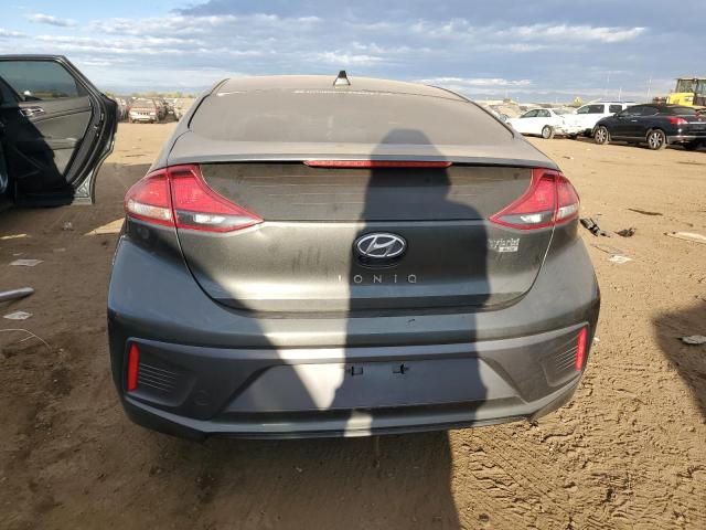 KMHC65LC0MU245230 - 2021 HYUNDAI IONIQ BLUE GRAY photo 6