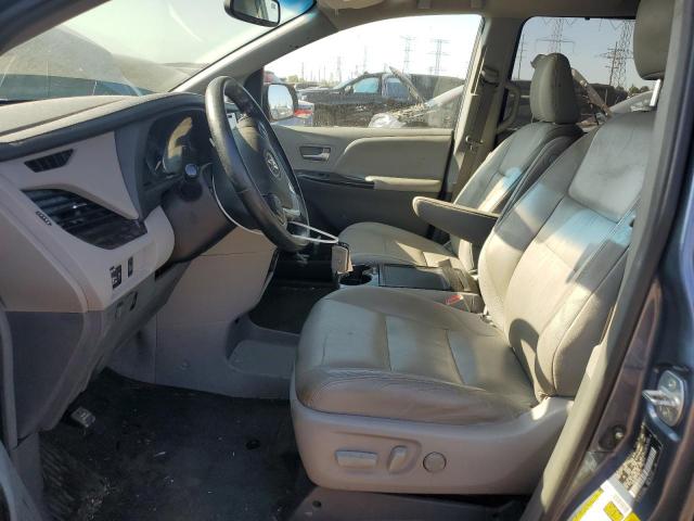 5TDYK3DC7FS664790 - 2015 TOYOTA SIENNA XLE BLUE photo 7