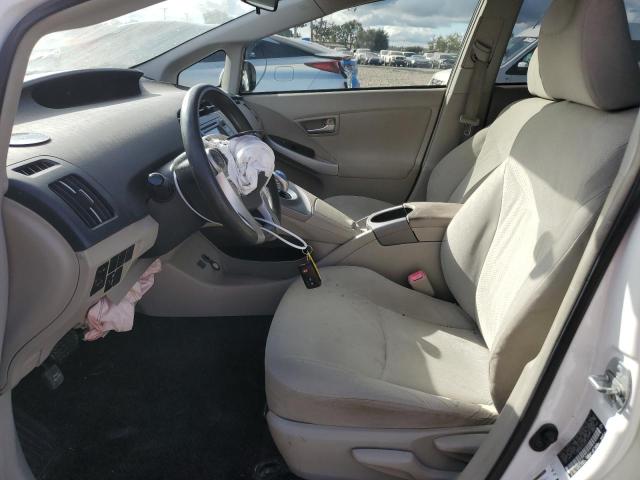 JTDKN3DUXD5577216 - 2013 TOYOTA PRIUS თეთრი ფოტო 7