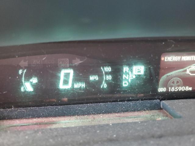 JTDKN3DUXD5577216 - 2013 TOYOTA PRIUS თეთრი ფოტო 9