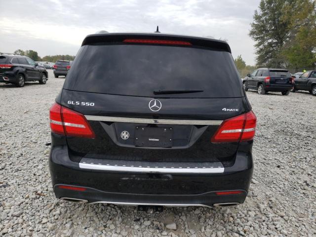 4JGDF7DE8HA860910 - 2017 MERCEDES-BENZ GLS 550 4MATIC BLACK photo 6