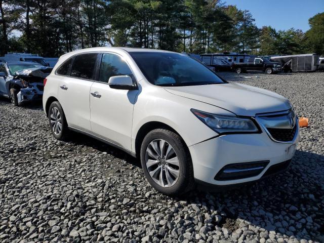 5FRYD4H44GB060184 - 2016 ACURA MDX TECHNOLOGY WHITE photo 4