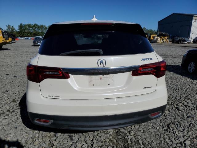 5FRYD4H44GB060184 - 2016 ACURA MDX TECHNOLOGY WHITE photo 6