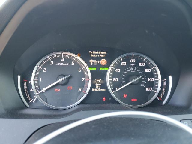 5FRYD4H44GB060184 - 2016 ACURA MDX TECHNOLOGY WHITE photo 9