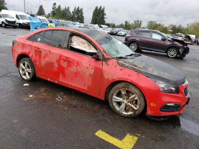 1G1PE5SB3F7247811 - 2015 CHEVROLET CRUZE LT RED photo 4