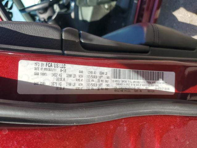 1C4RJEAG2JC512145 - 2018 JEEP GRAND CHER LAREDO წითელი ფოტო 13