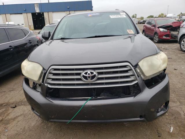 JTEES41A692137343 - 2009 TOYOTA HIGHLANDER GRAY photo 5