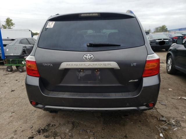 JTEES41A692137343 - 2009 TOYOTA HIGHLANDER GRAY photo 6