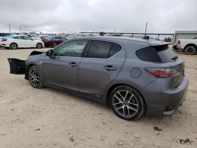 JTHKD5BH6F2226195 - 2015 LEXUS CT 200 SILVER photo 2