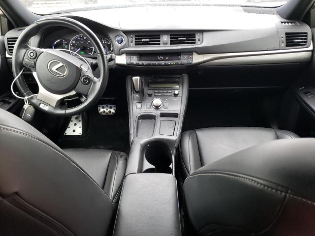 JTHKD5BH6F2226195 - 2015 LEXUS CT 200 SILVER photo 8