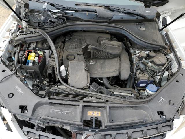 4JGDA5HB5EA377938 - 2014 MERCEDES-BENZ ML 350 4MATIC WHITE photo 11