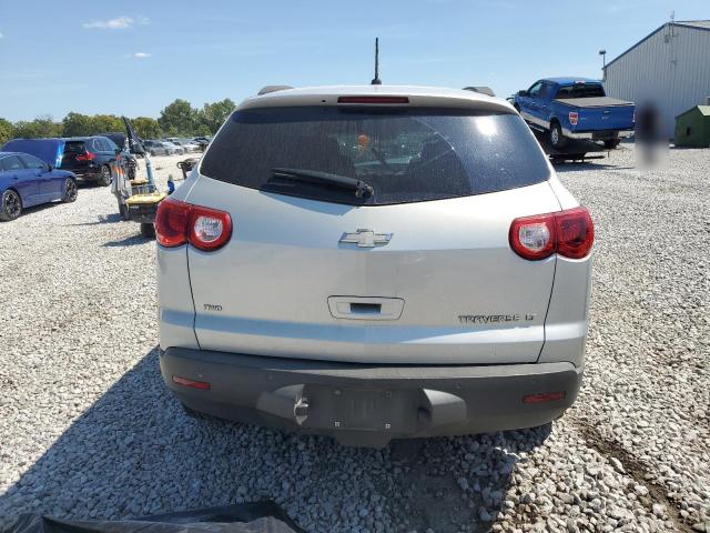 1GNKVGEDXBJ283154 - 2011 CHEVROLET TRAVERSE LT SILVER photo 6