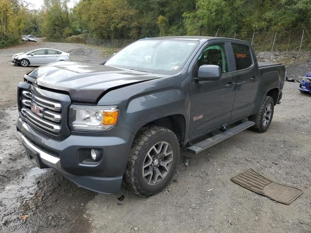 1GTG6BE33F1134922 - 2015 GMC CANYON SLE GRAY photo 1