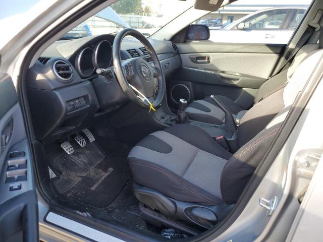 JM1BK34L471712783 - 2007 MAZDA SPEED 3 SILVER photo 7