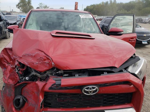 JTEBU5JR1H5462956 - 2017 TOYOTA 4RUNNER SR5/SR5 PREMIUM 栗色 照片 11