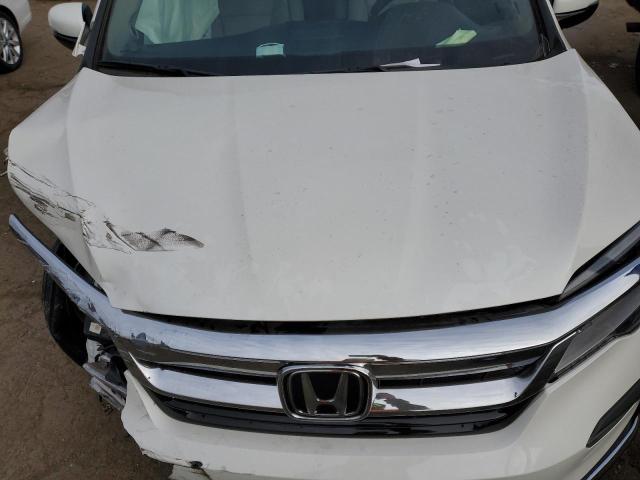 5FNYF6H97KB084622 - 2019 HONDA PILOT TOURING WHITE photo 12