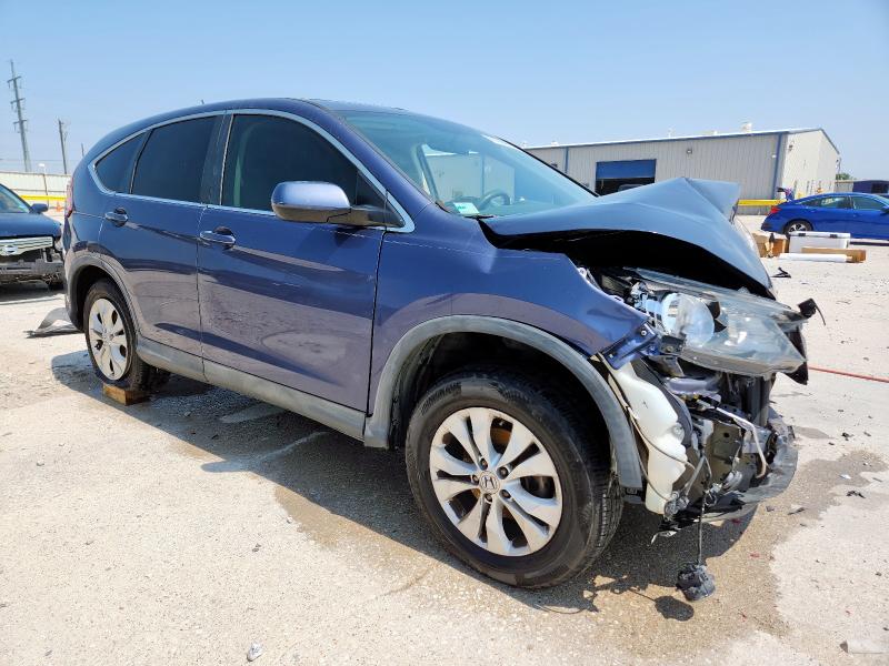 3CZRM3H58CG700128 - 2012 HONDA CR-V EX Blau Foto 4
