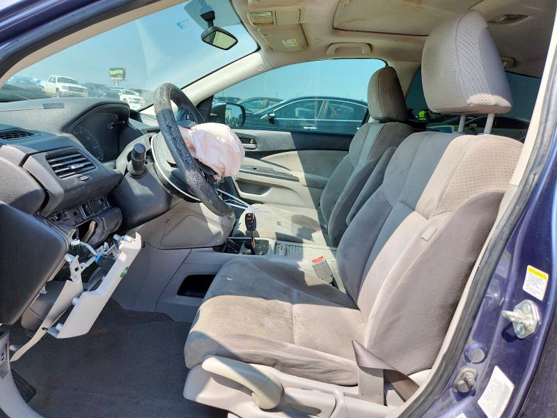 3CZRM3H58CG700128 - 2012 HONDA CR-V EX Blau Foto 7