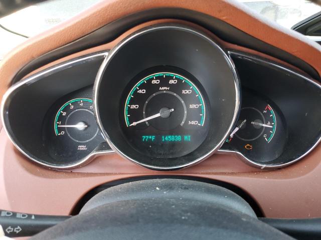 1G1ZE5E19BF161592 - 2011 CHEVROLET MALIBU LTZ შავი ფოტო 9