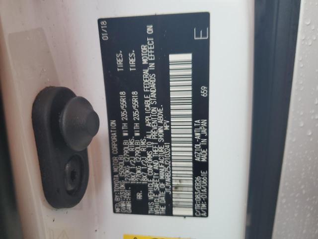 JTJYARBZ5J2103241 - 2018 LEXUS NX 300 BASE Biały zdjęcie 13