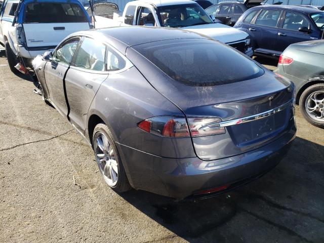 5YJSA1E21MF427314 - 2021 TESLA MODEL S Գրաֆիտ լուսանկար 2