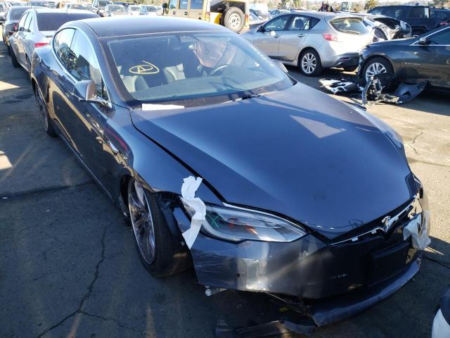 5YJSA1E21MF427314 - 2021 TESLA MODEL S Գրաֆիտ լուսանկար 4