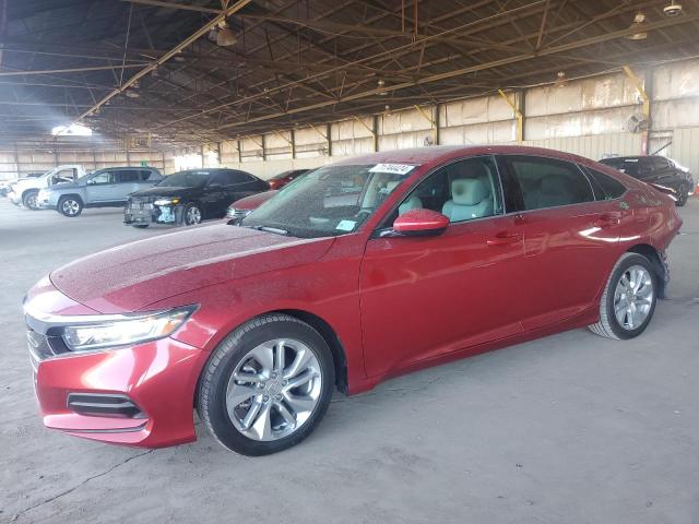 1HGCV1F19JA123443 - 2018 HONDA ACCORD LX RED photo 1