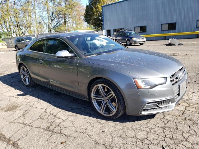 WAUVGAFR2DA032331 - 2013 AUDI S5 PRESTIGE GRAY photo 4