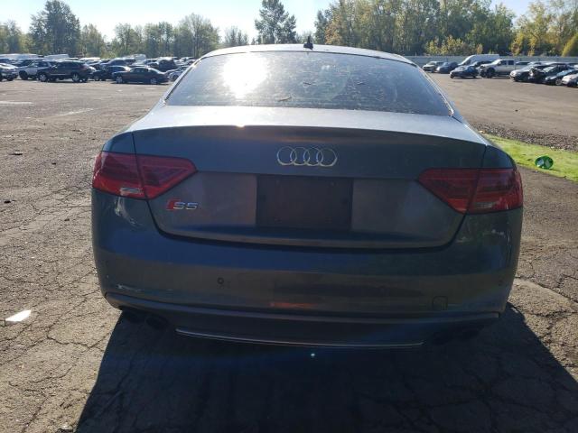 WAUVGAFR2DA032331 - 2013 AUDI S5 PRESTIGE GRAY photo 6