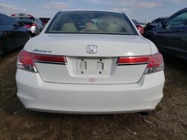 1HGCP2F33CA202563 - 2012 HONDA ACCORD LX WHITE photo 6