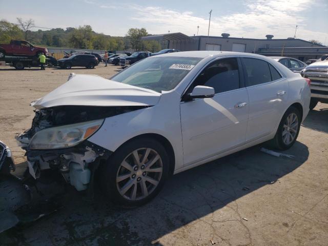 1G11G5SX9DF190996 - 2013 CHEVROLET MALIBU 3LT WHITE photo 1