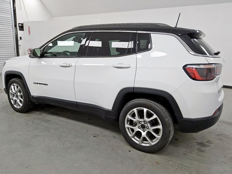 3C4NJDCN4ST512402 - 2025 JEEP COMPASS LIMITED WHITE photo 2