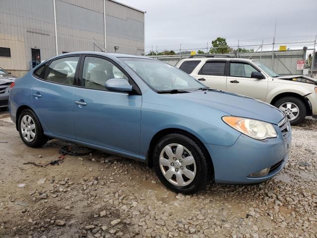 KMHDU46D47U266935 - 2007 HYUNDAI ELANTRA GLS BLUE photo 4