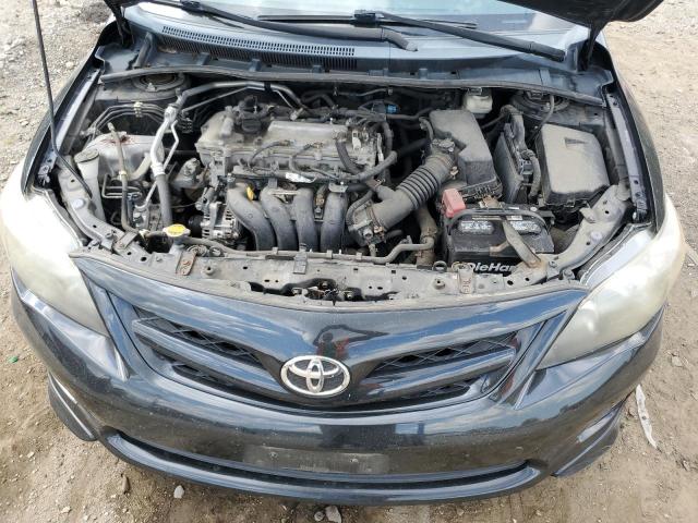 2T1BU4EE8BC744897 - 2011 TOYOTA COROLLA BASE Schwarz Foto 11