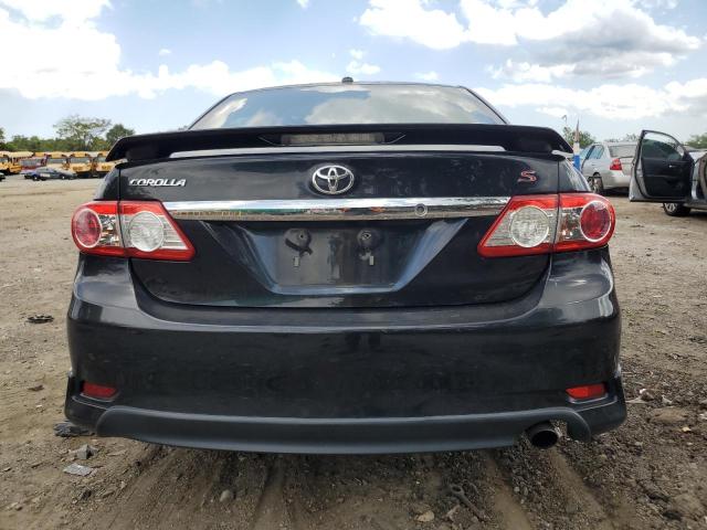 2T1BU4EE8BC744897 - 2011 TOYOTA COROLLA BASE Schwarz Foto 6