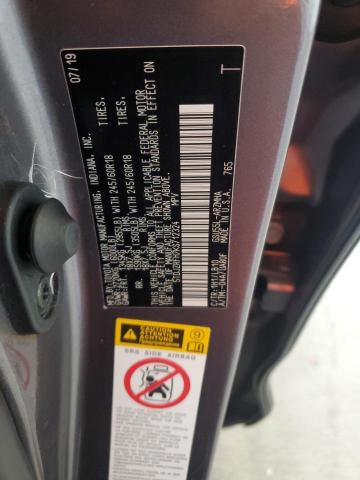 5TDJZRFH7KS712324 - 2019 TOYOTA HIGHLANDER SE GRAY photo 13
