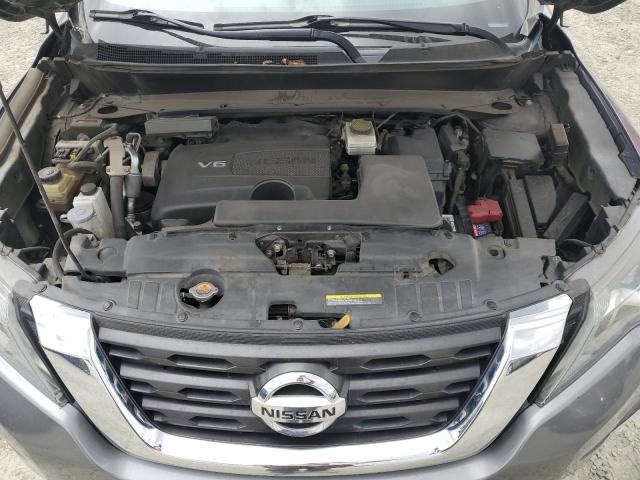 5N1DR2MN4JC604221 - 2018 NISSAN PATHFINDER S Сірий фото 12
